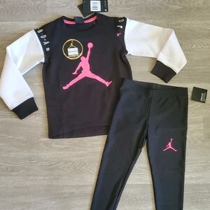 Girls Jordan Set Size 5 NWT